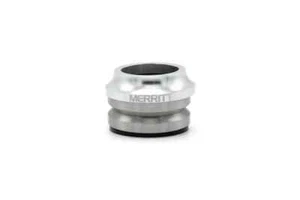 Merritt Integrated 10mm Low Top 1-1/8" BMX Bicycle Headset - Silver - Picture 1 of 1