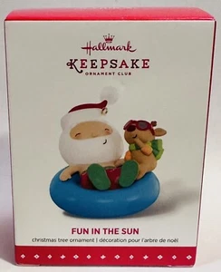 2015 HALLMARK FUN IN THE SUN KEEPSAKE EVENT EXCLUSIVE ORNAMENT K.O.C BRAND NEW! - Picture 1 of 2