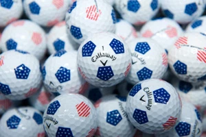 1 Dozen Callaway Chrome Soft TRUVIS the Stars &Stripe Golf Balls MINT &Near Mint - Picture 1 of 1