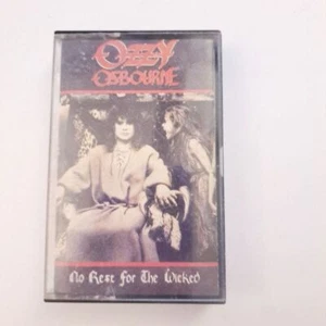Ozzy Osbourne No Rest For The Wicked Vintage Cassette Tape '88 Heavy Metal Music - Picture 1 of 4