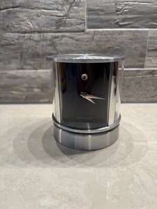 Movado Four Sided Rotating Desk Clock w/Thermometer/Humidity/Photo Holder - Picture 1 of 5