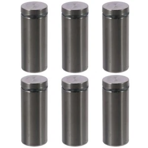 Standoff Screws 6PCS Stainless Steel Durable Acrylic Glass Nails Silver Mount - Picture 1 of 9