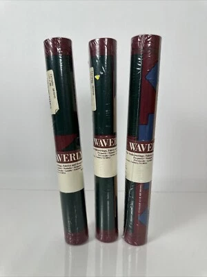 3 Rolls Vintage Waverly Pattern 561510 Wall Covering One Spool= 5 Yards - Image 1 of 4