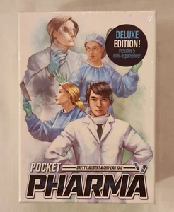 Pocket Pharma Deluxe Edition Kickstarter Card Game - Alley Cat Games - New - Picture 1 of 6