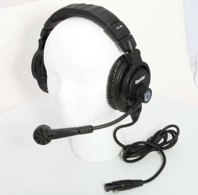 Clear-Com ClearCom CC-400 Dual Muff Intercom Headset With 4 Pin Female XLR Cable - Image 1 of 4