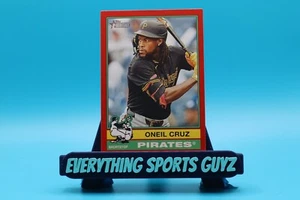 2025 Topps Heritage - Oneil Cruz #183 Red Border Pittsburgh Pirates - Picture 1 of 2