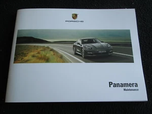 2013 Porsche Panamera Serviceheft 4 GTS Turbo S Hybrid unbenutzt Wartungsanleitung - Bild 1 von 4