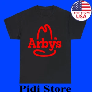 Arby's Sugar Land Texas Restaurant Men's Black Size S to 3XL - Picture 1 of 1