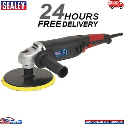 Sealey Polisher Buffer 180mm 1100W 240V Variable Speed Lightweight ER1700P - Image 1 of 4