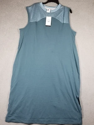 Vestido largo de malla de tenis para mujer Nike Court 1X DR5010-058 muestra inédita raro Foto 1 de 4