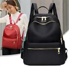 Women Girls Zipper Nylon Cloth Shoulder Bag Rucksack Backpack Schoolbag