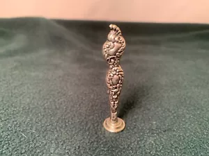 Antique Sterling Silver Wax Seal Stamp - Picture 1 of 11