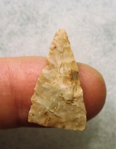  Prehistoric Texas Artifact  Perfect Jewel Like Fresno from West Texas - Picture 1 of 4