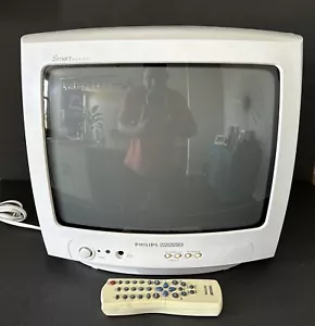 Philips Gaming TV Magnavox 13” CRTV PR1391 X121 Retro Tested Comes With Remote - Picture 1 of 15
