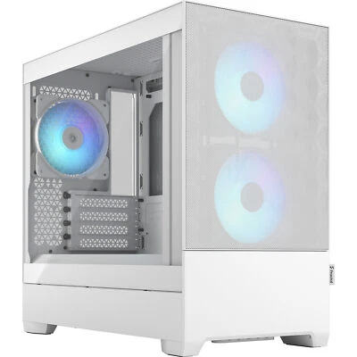 Fractal Design Pop Mini Air RGB White TG Clear Tint, Tower-Gehäuse, weiß - Bild 1 von 4