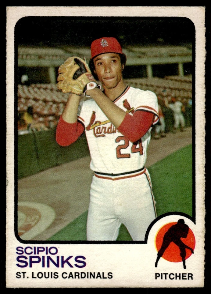 1973 O-Pee-Chee Scipio Spinks St. Louis Cardinals #417 - Image 1 of 2