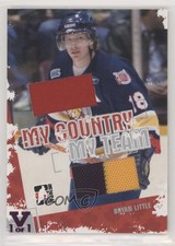 2007 ITG Heroes and Prospects Silver Vault Ruby 1/1 Bryan Little Rookie RC 5r8