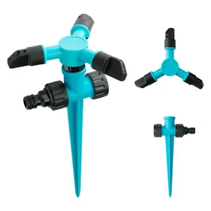 360° Lawn Sprinklers Head Garden Auto Grass Misting Saving Water System Outdoor - Bild 1 von 12