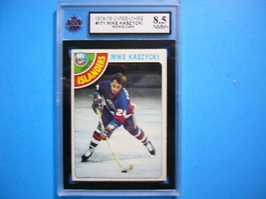 1978/79 O-PEE-CHEE NHL HOCKEY CARD #171 MIKE KASZYCKI ROOKIE KSA 8.5 NM/MT+ OPC