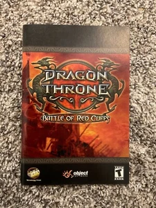 Dragon Throne: Battle of Red Cliffs *solo manuale* (PC, 2002) - Foto 1 di 3