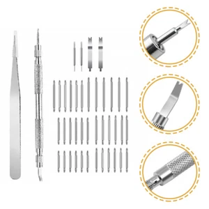 Set attrezzi cambio cinturino orologio orologi batteria kit riparazione strumenti - Foto 1 di 12