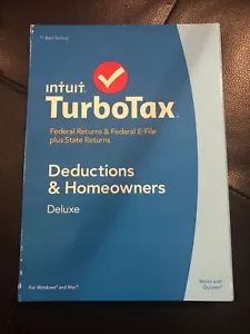 Intuit TurboTax Deluxe 2014, Federal & STATE BRAND NEW SEALED!!! - Picture 1 of 3
