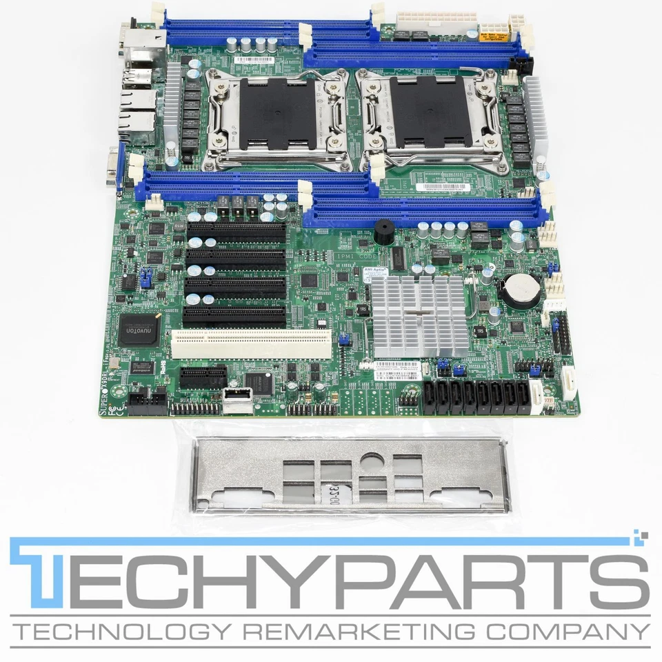 Placa madre Supermicro X9DRL-IF ATX chipset Intel C602 doble zócalo LGA 2011 DDR3 Foto 1 de 1