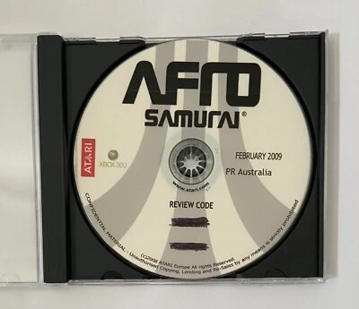 Afro Samurai Review Version - Microsoft Xbox 360 - 2009 Atari Pre-release code - Image 1 of 4