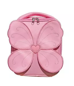 New Giggle Me Pink Fairy Wings Lunch Bag Box Kids Children's Girls School Snack - Picture 1 of 1