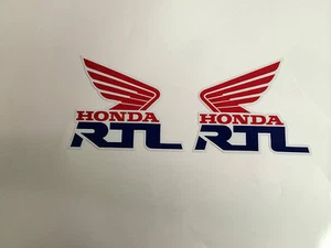 Calcomanías de tanque Honda RTL 250 pruebas - Imagen 1 de 3