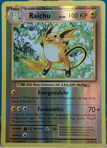 POKEMON - Evolution - Raichu - 36/108 - REVERSE HOLO - alemán - Imagen 1 de 1