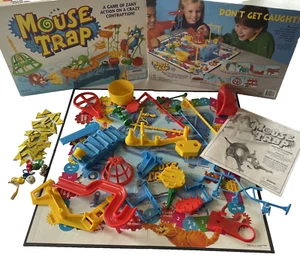 Mouse Trap Board Game by Milton Bradley 1999 Edition Vintage Kids Family Game - Picture 1 of 21