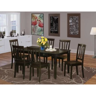 7  Pc  Kitchen  Table  set-  Kitchen  Table  and  6  Dining  Chairs - Image 1 of 4