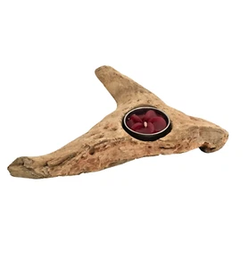 Natural Root Tealight Holder (031) - Picture 1 of 3