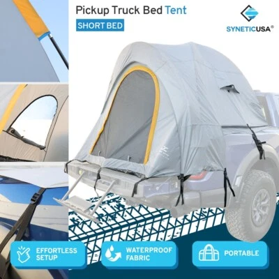 Camping Outdoor Waterproof Truck Bed Tent For Pickup Truck Short Bed 5.5-5.8ft  - Image 1 of 4