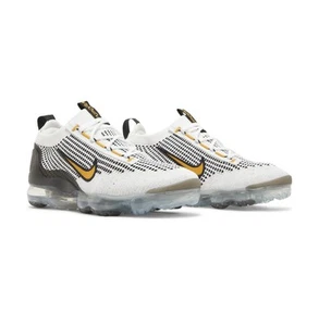 Nike Air VaporMax 2021 Flyknit Nuevo Blanco-Naranja Talla Reino Unido Talla: 9 / DM0025-101 - Imagen 1 de 8
