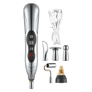 Pluma Electrónica Terapia Acupuntura Recargable Meridian Energy Heal Masaje - Imagen 1 de 12