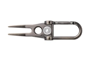 Odyssey Golf Japan Divot Tool With Carabiner Gunmetal US Seller NIP Putter - Picture 1 of 12
