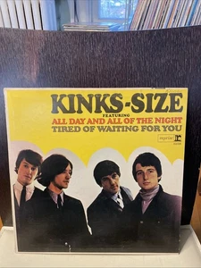 The Kinks Kinks-Size Mono Lp Vinyl Album 1965 Promotional White Label, Etched - Imagen 1 de 6