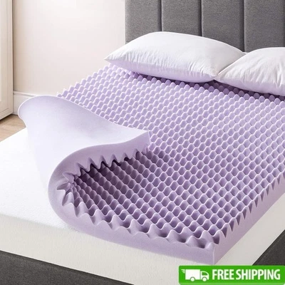 Nuevo colchón de espuma viscoelástica para huevos alivio de presión lavanda ayuda para dormir Foto 1 de 4