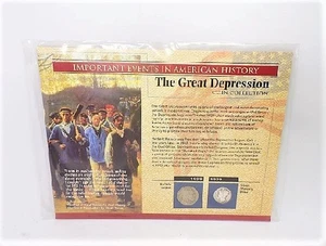 Important Events in American History The Great Depression Coin Collection - Picture 1 of 2