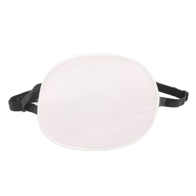 Amblyopia Eye Patch Silk Cotton Elastic Strap Full Cover Light Blocking Pink - Image 1 of 4