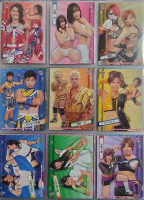 japanese women's wrestling 2015 BBM true heart regular card set  WWEAEWNJPW - Image 1 of 3