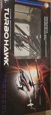 Nuevo En Caja - Protocolo TurboHawk 3 Chanel Helicóptero Control Remoto!!!!! ¡Sin abrir! Foto 1 de 4