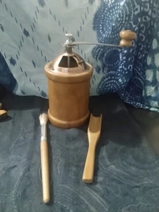 Kaffeemühle Holz - Bild 1 von 4