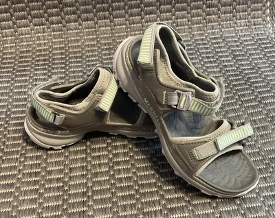 Sandalias para mujer Merrell Brindle talla 5 verde lima gris Foto 1 de 4