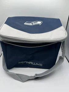 NWT Officially Licensed Seattle Seahawks 24 Can Cooler Zipper Insulated Tote NFL - Picture 1 of 11