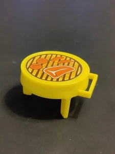Fisher Price - Little People - GELBER BBQ GRILL Barbeque - Hinterhof - #990 - Vintage - Bild 1 von 6