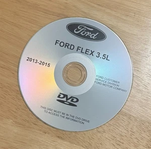 2013 2014 2015 FORD FLEX 3.5L SERVICE REPAIR WORKSHOP MANUAL ON CD - Picture 1 of 2