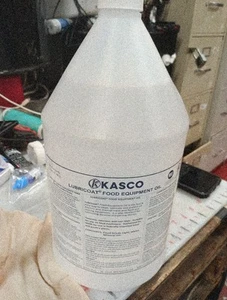 Kasco Lubricoat Lebensmittelgeräteöl 1 Gallone klar 085 - Bild 1 von 1